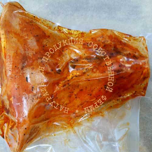 Рулька свиная в маринаде (ср. вес ± 1,78 кг., цена за упак. в 1 кг.)