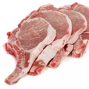 Антрекот свинина (ср. вес ± 1,00 кг., цена за уп. в 1 кг.)